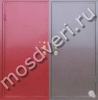 Дверь уличная с порошковым окрасом с двух сторон - купить от производителя Мосдвери Дверь уличная с порошковым окрасом с двух сторон